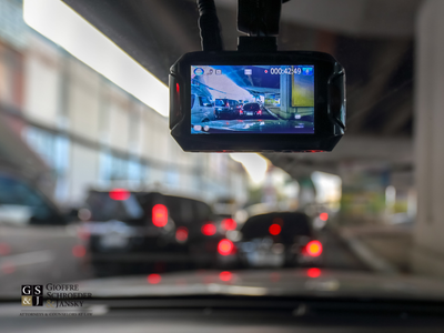 Car dashcam.